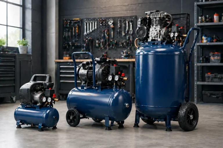 Compresor de aire por capacidad de 50 litros, 100 litros