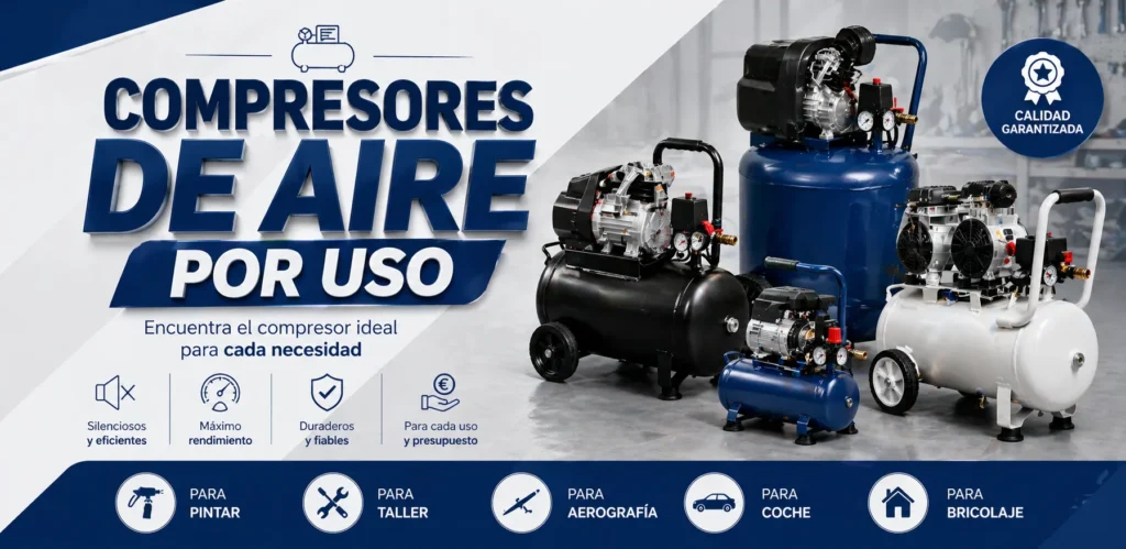 compresores de aire por uso
