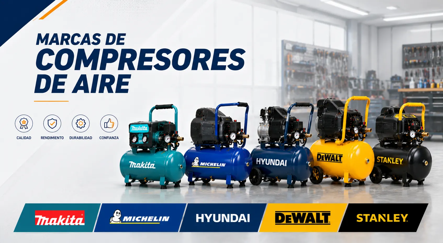 Marcas de compresores de aire